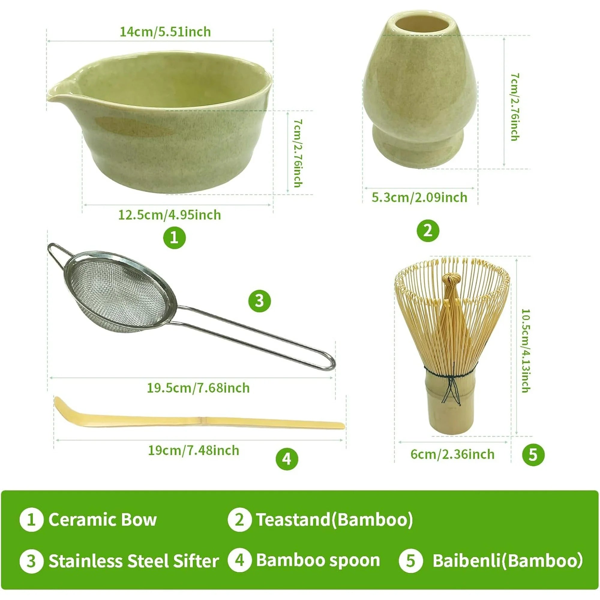Matcha Whisk Set