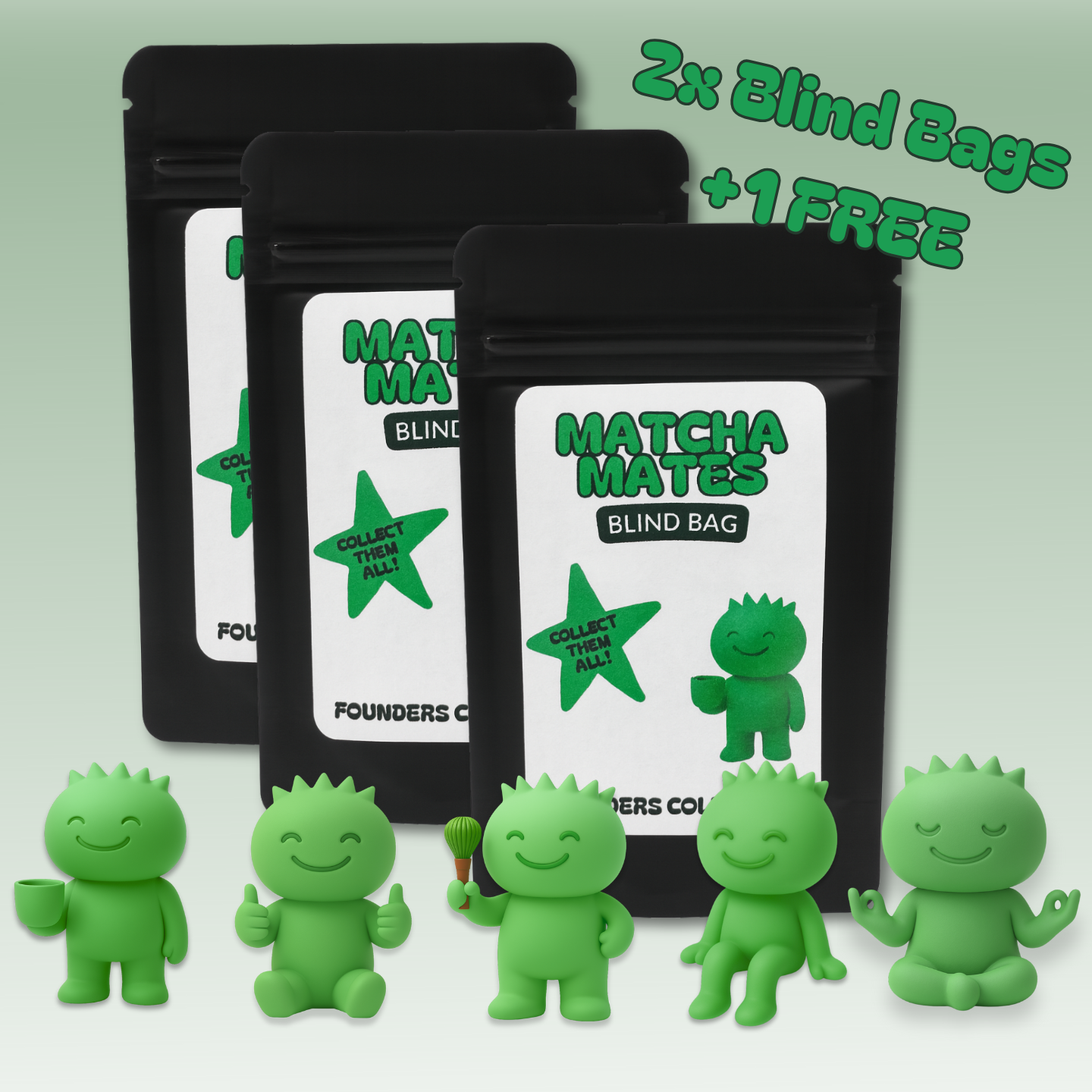 Matcha Mates Founders Collection