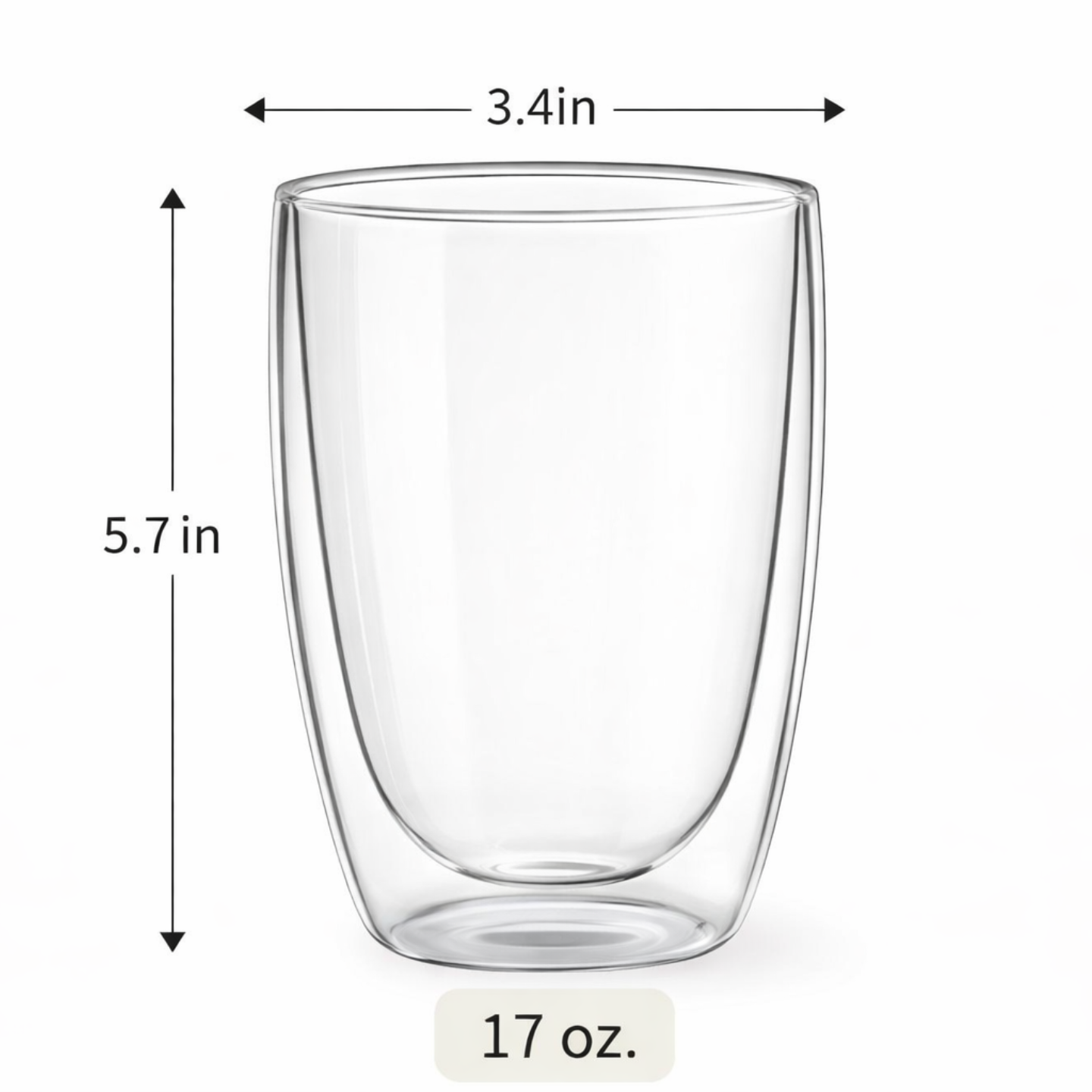 Double Wall Glass Cup