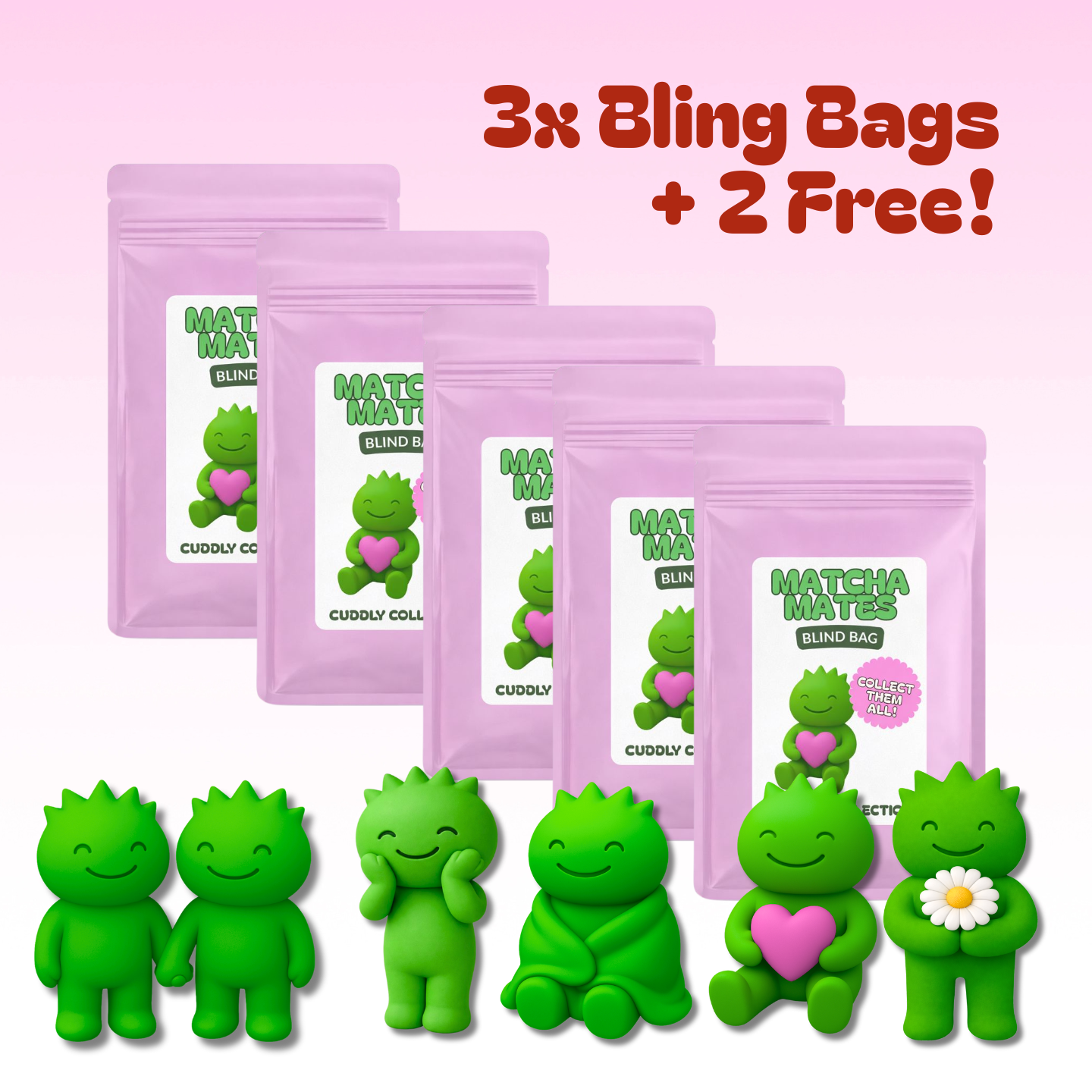 Matcha Mates Cuddly Collection