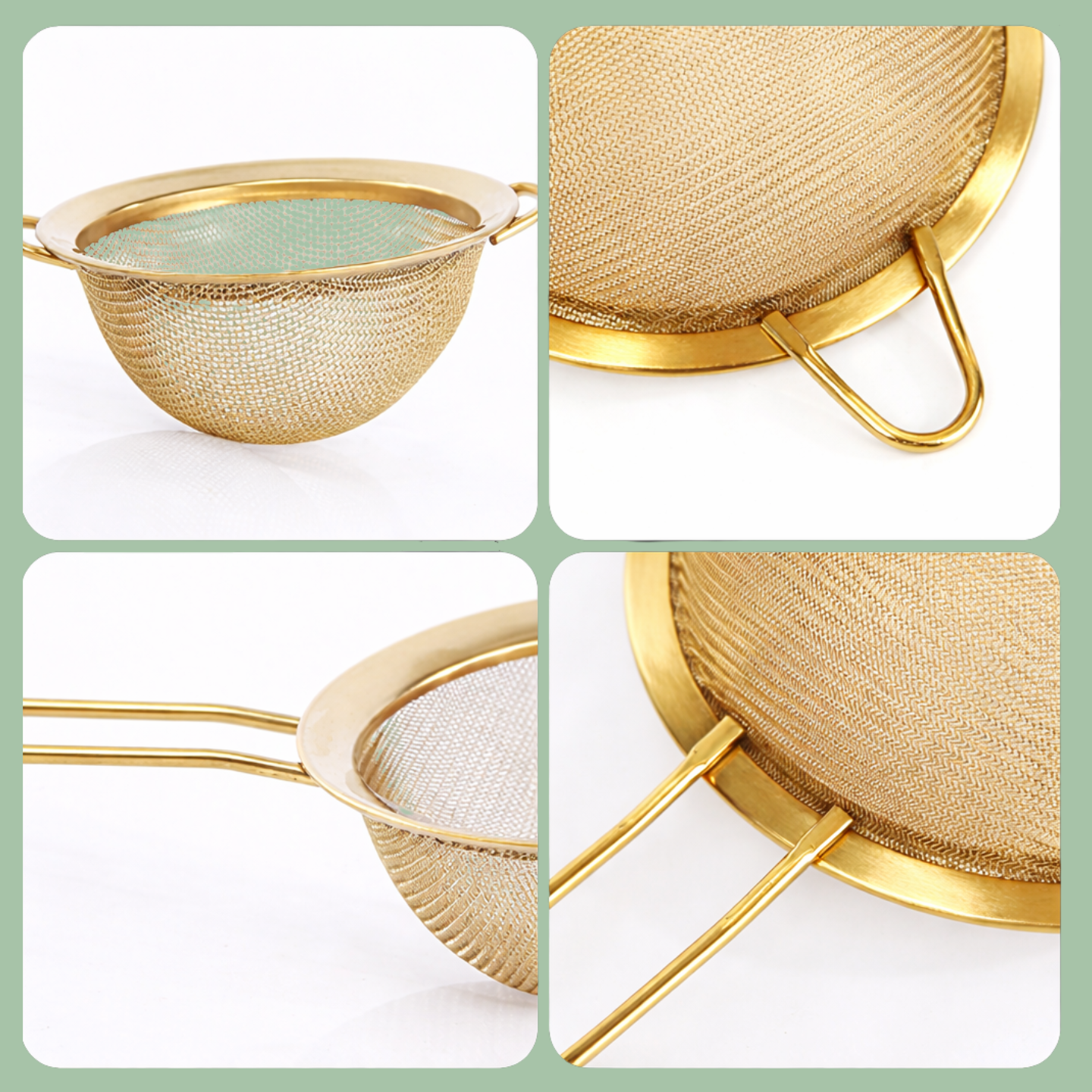 Gold Matcha Sifter